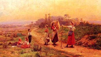 塞薩爾 帕特因 A Meeting On A Country Path 塞薩爾 帕特因 A Meeting On A Country Path